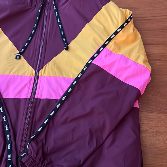 Anorak PINK Victoria's Secret Sherpa Lined Jacket XS - Picture 4 of 17